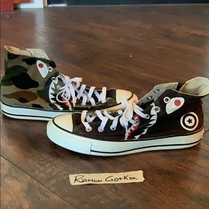 Bape Shark Apesta (converse)